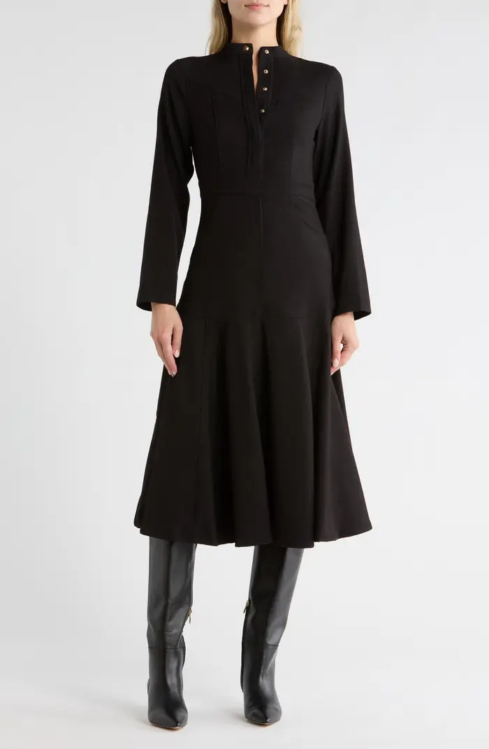 Kiana Long Sleeve Midi Dress | Nordstrom Rack