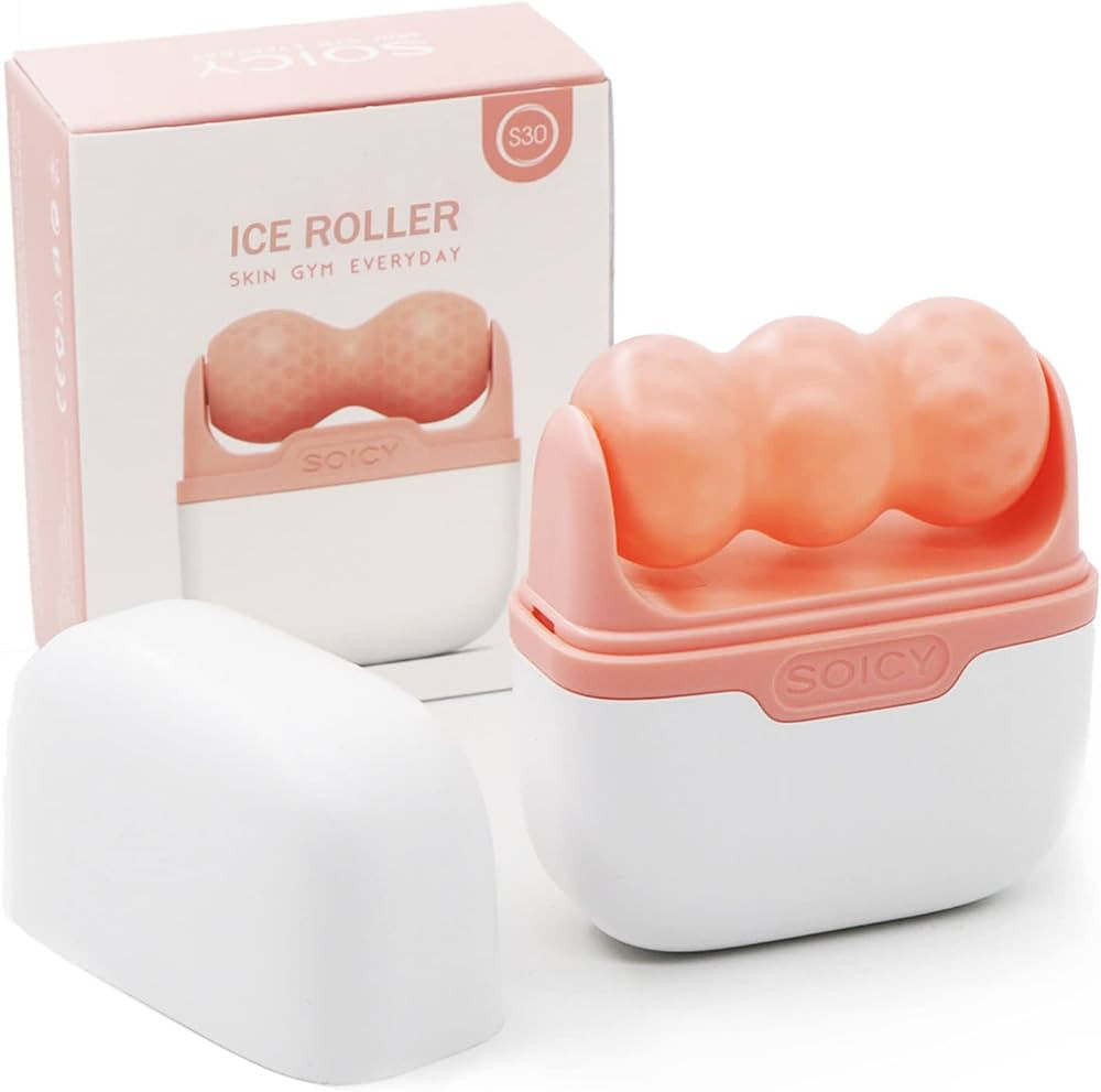 Leeshine Ice Roller for Face and Eyes - Facial Skin Care Tools with 2 in 1 Roller and Travel Case... | Amazon (US)