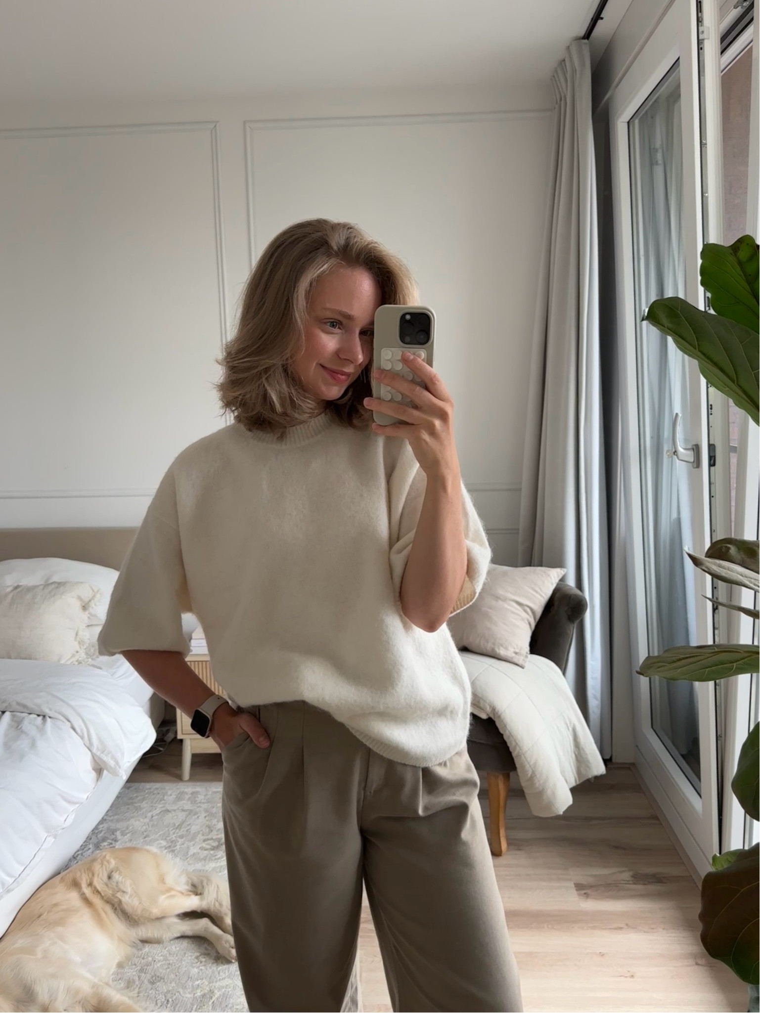 New in 🤍

White short sleeve wool knit, beige trousers, autumn outfit, fall outfit, wool Tshirt, brown trousers 

#LTKautumn #LTKstyletip #LTKeurope