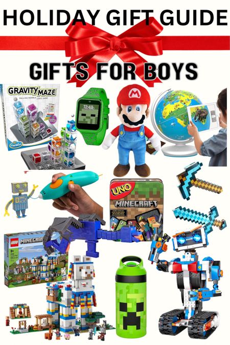 Gift guide for boys

Christmas and Holiday gift ideas for boys  
#ltkfindsunder50 #ltksalealert  #ltkholiday 

#LTKCyberWeek #LTKkids #LTKGiftGuide