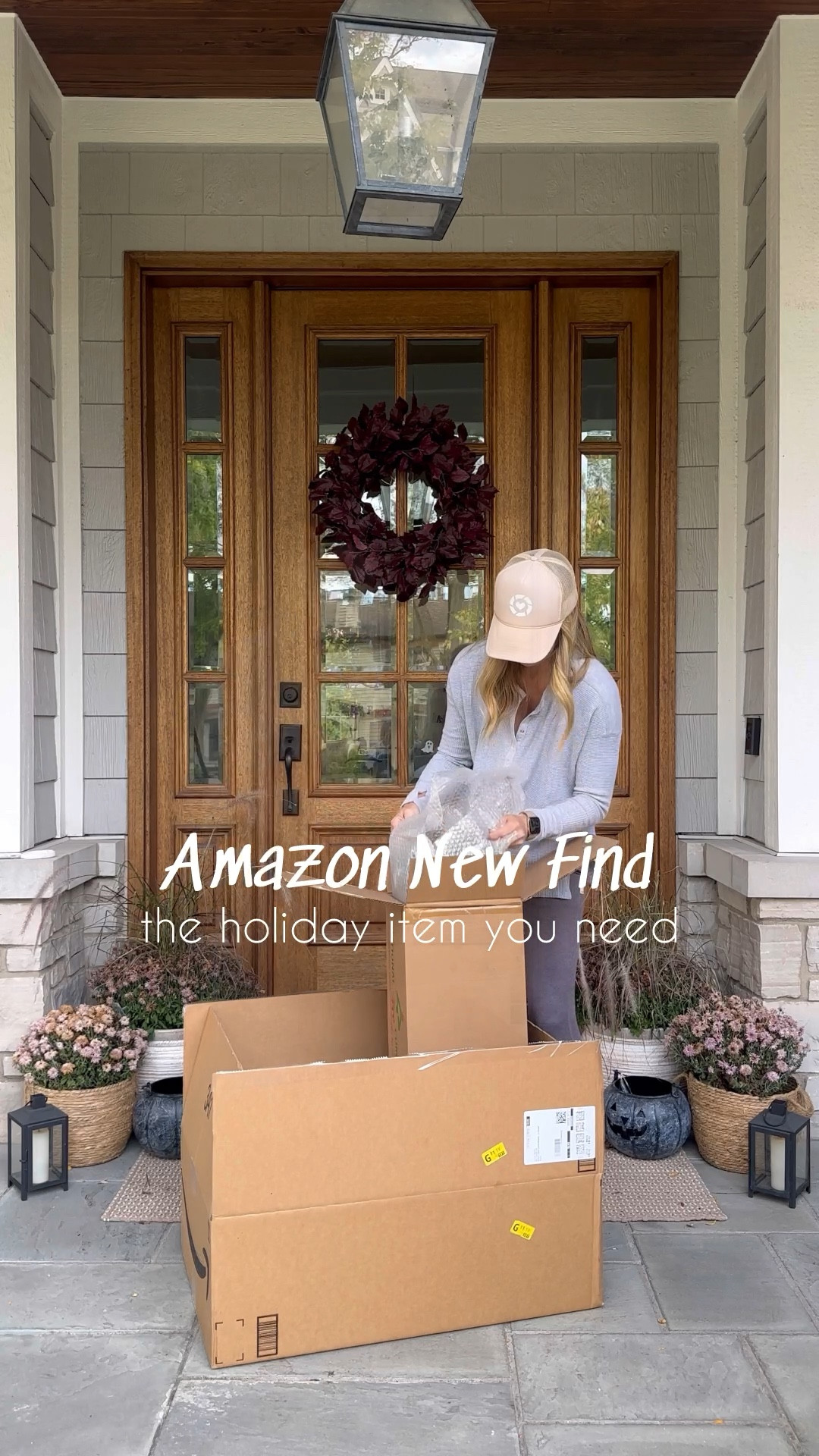 Christmas and holiday decor for your front porch!! Love these m pre-lit battery operated pot fillers! No watering needed and will look great all winter long!

#LTKFindsUnder100 #LTKSaleAlert #LTKHoliday