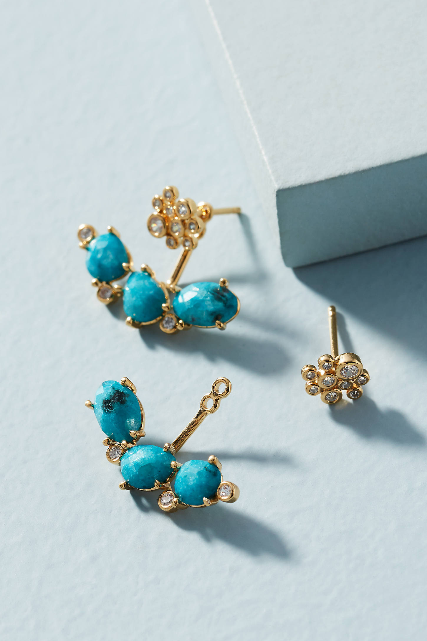 Nanon Front-Back Earrings | Anthropologie (US)