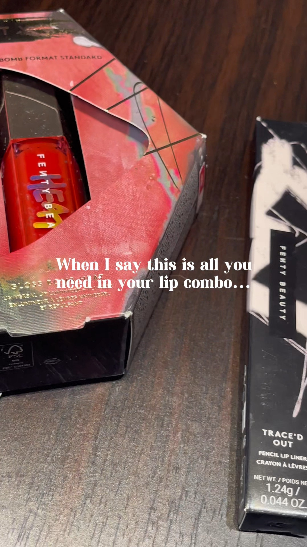 really all you need 🫦🤭❤️‍🔥

Lip combo on 🔟 probably one of my favorite lip liners to date.. cause iykyk not all lip liners are made the same 🫠 

lip liner in the color traced with the hot cherry out of this fenty duo on top or a plop of that plush puddin & then the cherry on top ❤️‍🔥🫦👄🙂‍↕️

& i've tried a couple of the lip masks recently aside from laneige, the trader joe's one in vanilla & i think so far this one takes the cake.. 

💛it's the golden hue 💛it has to it... on top of the twist up top.. & i love anything watermelon or melon personally so she's like 17/10 for me 🥇

she's linked in my ltk for you guys 🫂

#LTKWatchNow #LTKBeauty #LTKFindsUnder50