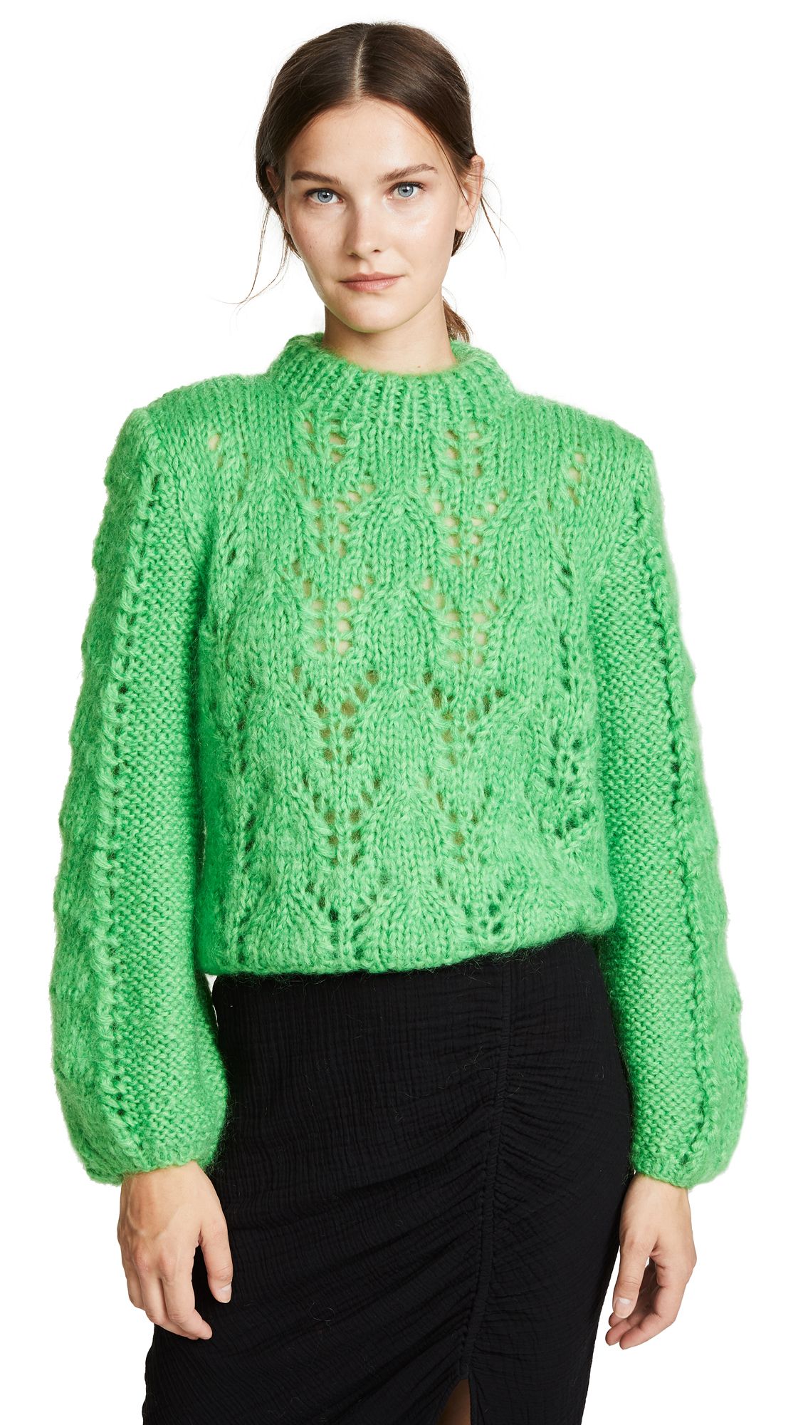 GANNI Julliard Cable Knit Sweater | Shopbop