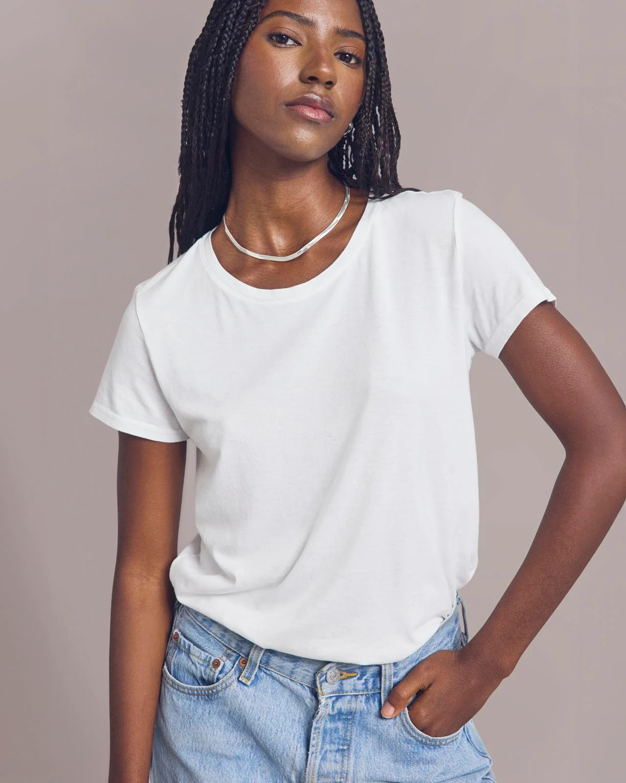 Abbie Crewneck Tee | Splendid