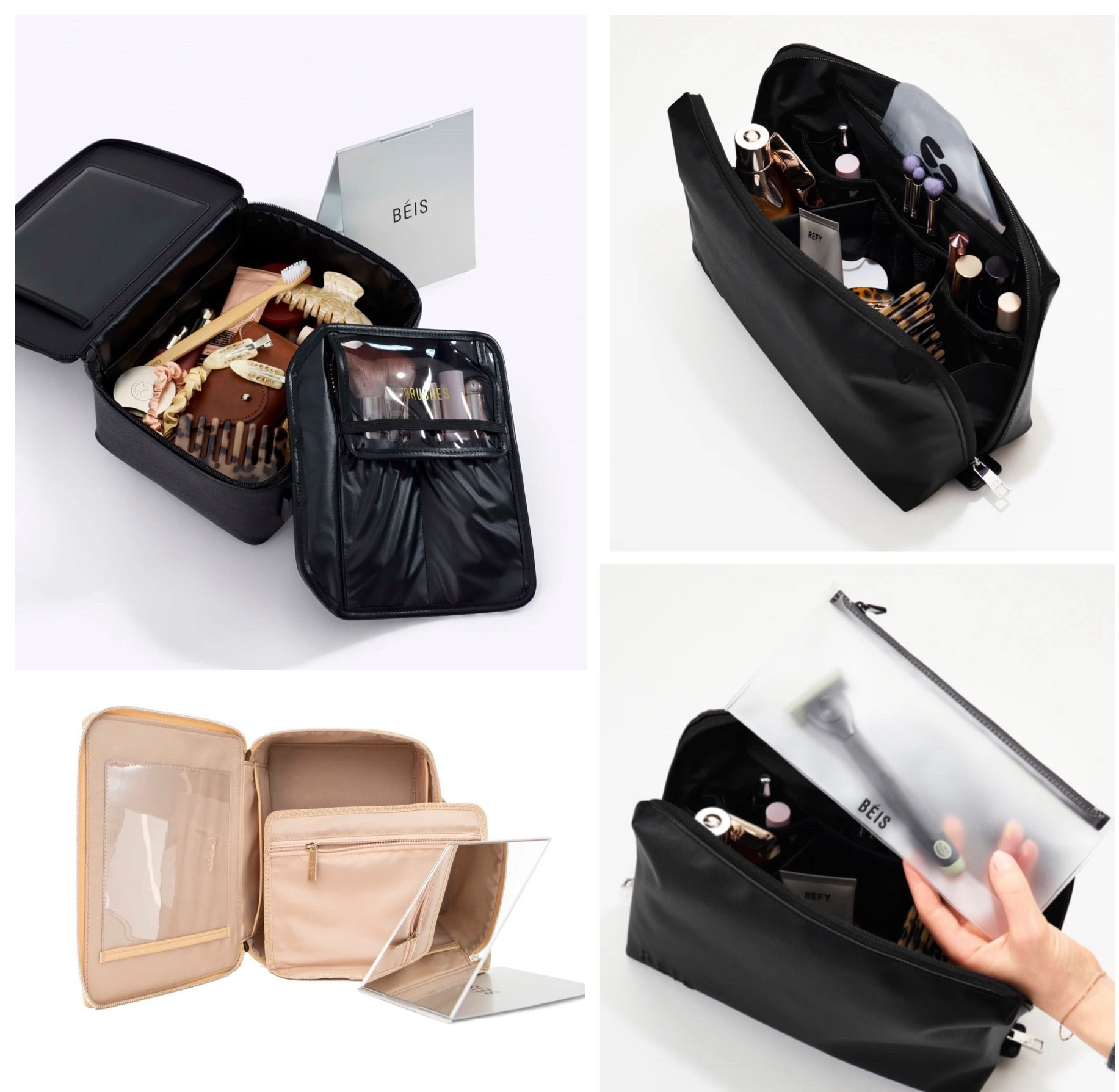 Shop for a refreshed cosmetic case or a cosmetic pouch based on what size and style suits you!! #beis 

#LTKFindsUnder100 #LTKTravel #LTKgrwm