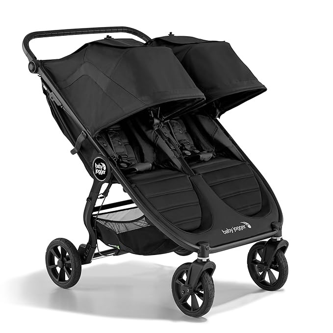 Baby Jogger City Mini GT2 All-Terrain Double Stroller, Jet Black, Perfect for Newborn and Toddler... | Amazon (US)
