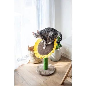 Catry Sunflower 23.2-in Sisal Cat Scratching Post with Toy | Chewy.com