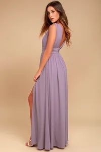 Heavenly Hues Dusty Purple Maxi Dress | Lulus (US)