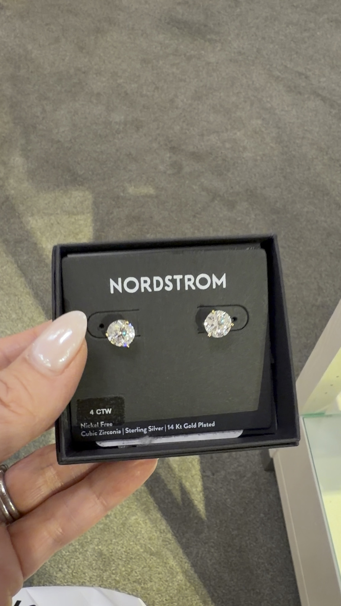 My favorite earrings part of the Nordstrom anniversary sale. I wear these every day. ￼

#LTKOver40 #LTKSaleAlert #LTKootd