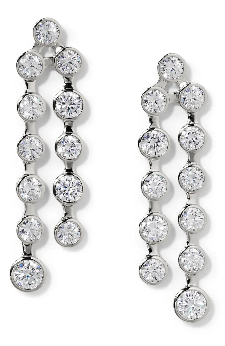 Nadri Brooklyn Cubic Zirconia Linear Drop Earrings | Nordstrom | Nordstrom