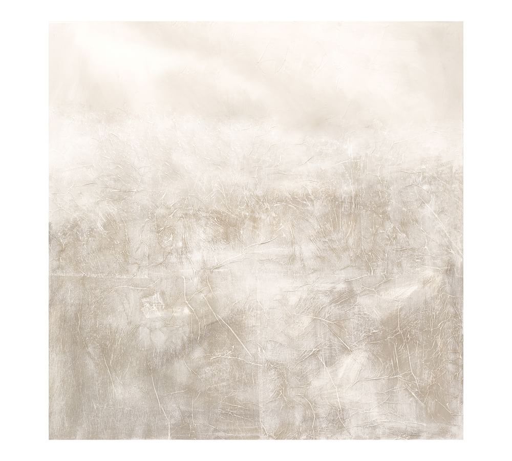 Textured Alpine Haze Canvas Print | Pottery Barn (US)