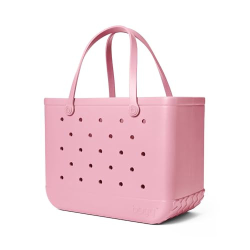 BOGG BAG Original Large Tote – 19” x 14” x 9” – Durable, Washable, Tip-proof – Beach, Pool, Boat, Work, Sports (Blowing Pink Bubbles) | Amazon (US)