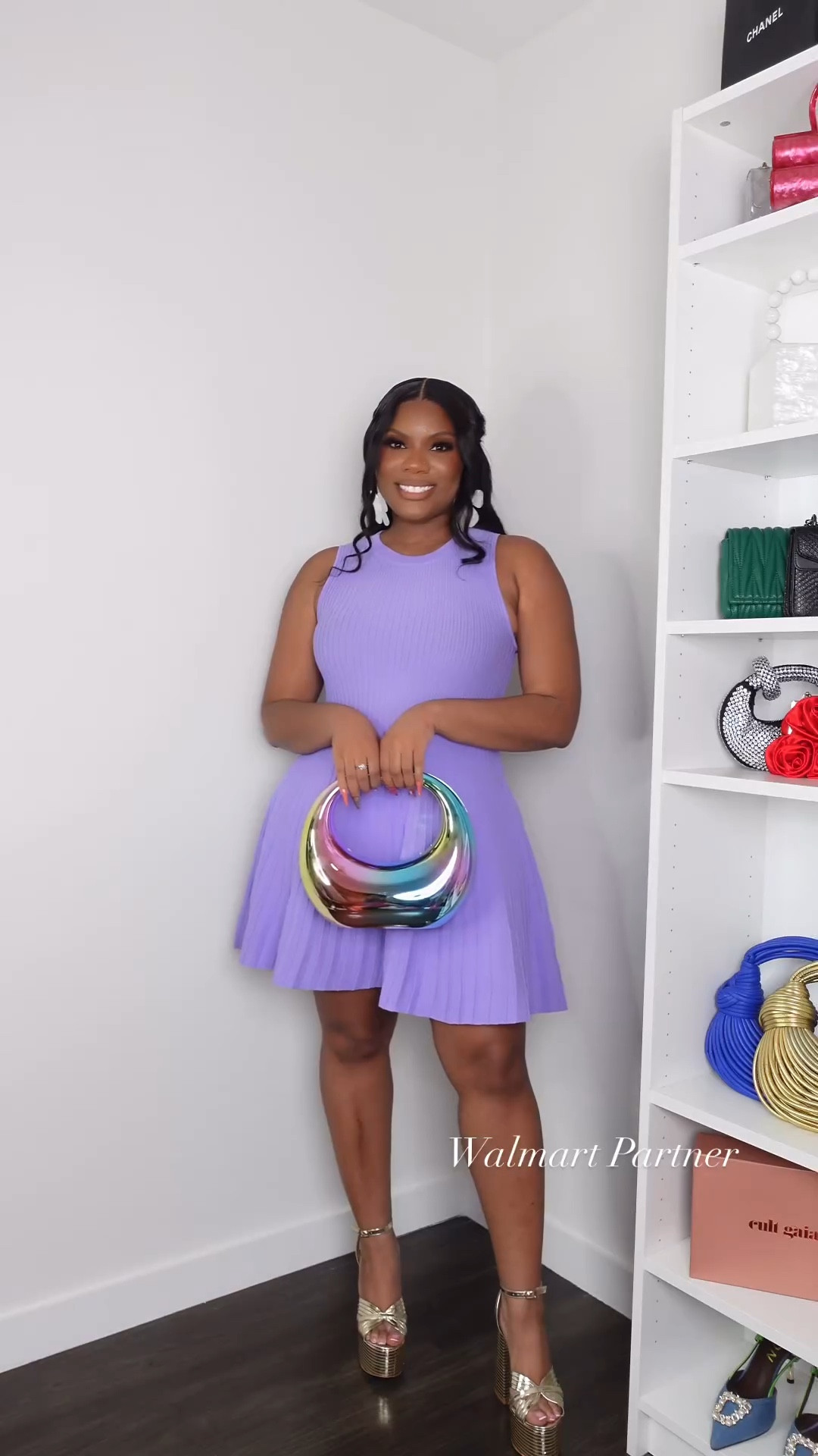 Walmart spring fashion, Walmart fashion, spring fashion, purple dress, lavender dress, mini dress, maxi dress, spring dress, gold heels, platform shoes, white earrings

#LTKfindsunder50 #LTKMostLoved #LTKSeasonal
