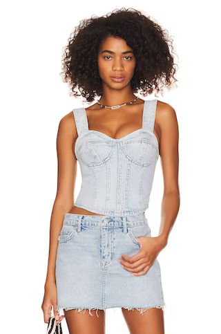 Kit Bustier Halter Top
                    
                    Lovers and Friends | Revolve Clothing (Global)