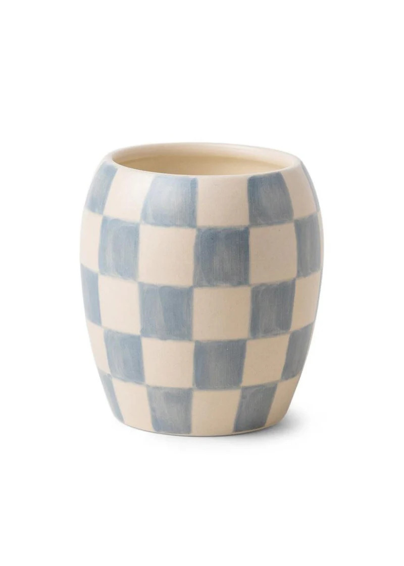 Checkmate Candle- Cotton & Teak 11oz | Alice & Wonder