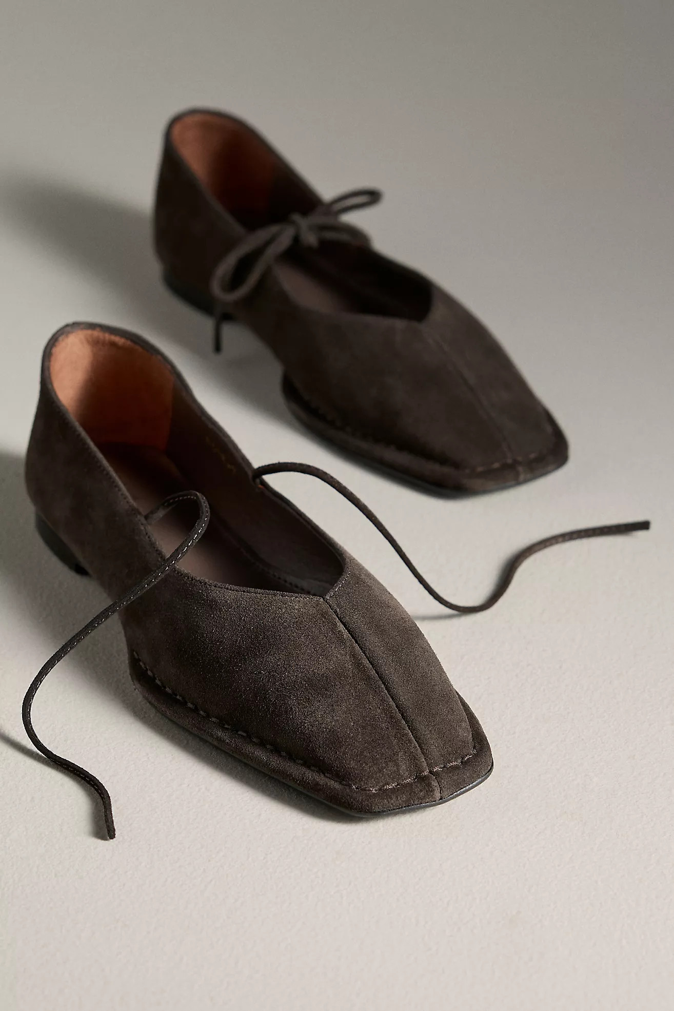 ALOHAS Sway Suede Ballet Flats | Anthropologie (US)