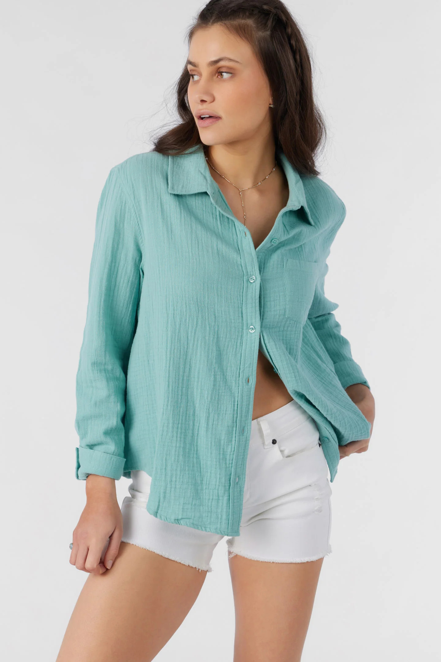 LENI DOUBLE GAUZE TOP | O'Neill