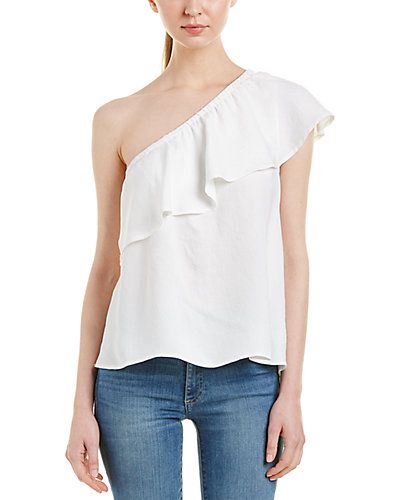 7 For All Mankind One-Shoulder Top | Ruelala