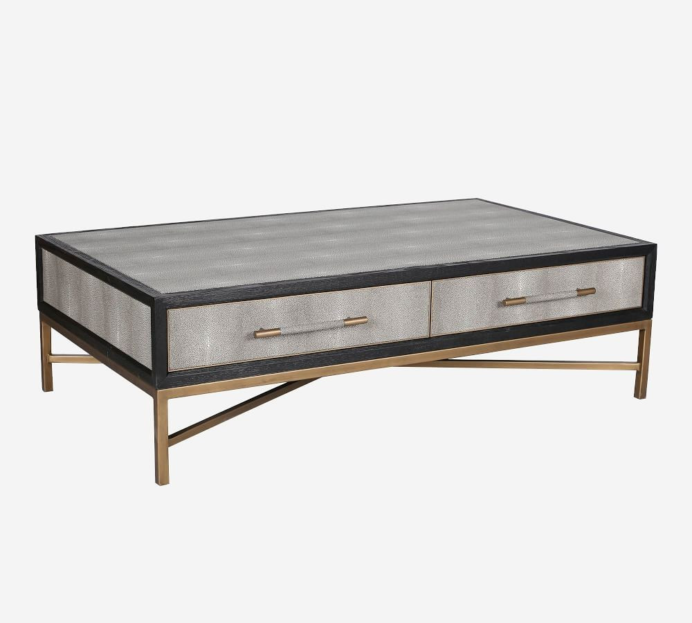 Trent 55" Rectangular Coffee Table | Pottery Barn (US)