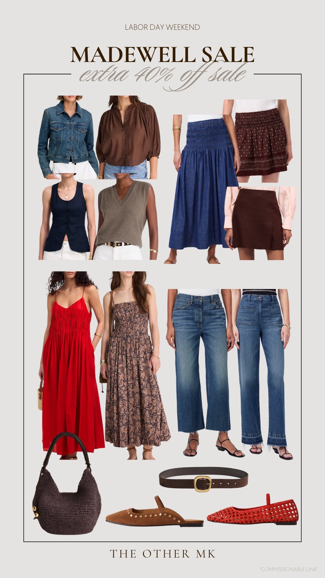 Labor Day sales, Labor Day deals, Labor Day weekend, women’s fashion, midsize fashion, pre fall fashion, fall fashion, fall style, workwear, sweaters, jeans, pants, dress, fall dress, blazer, skirt, fall accessories, madewell

#LTKSaleAlert #LTKStyleTip #LTKSeasonal