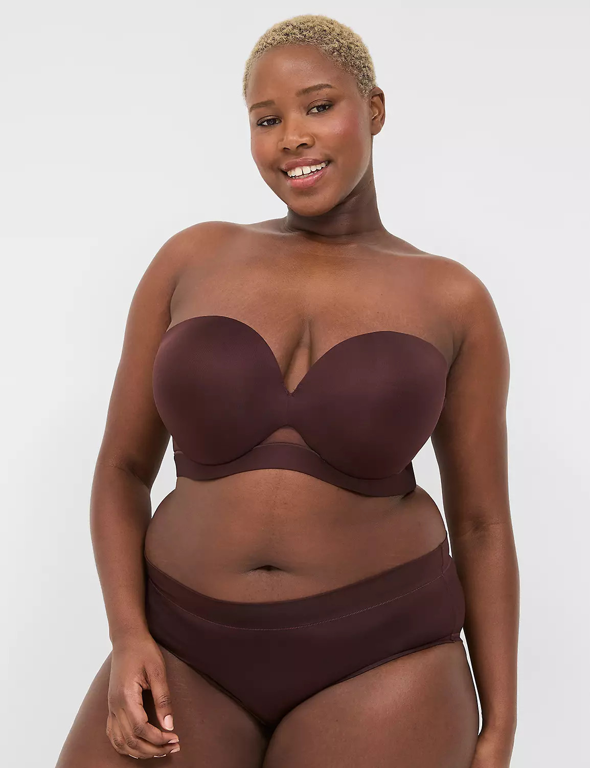 Comfort Bliss Plunge Multi-Way Strapless Bra | Lane Bryant (US)