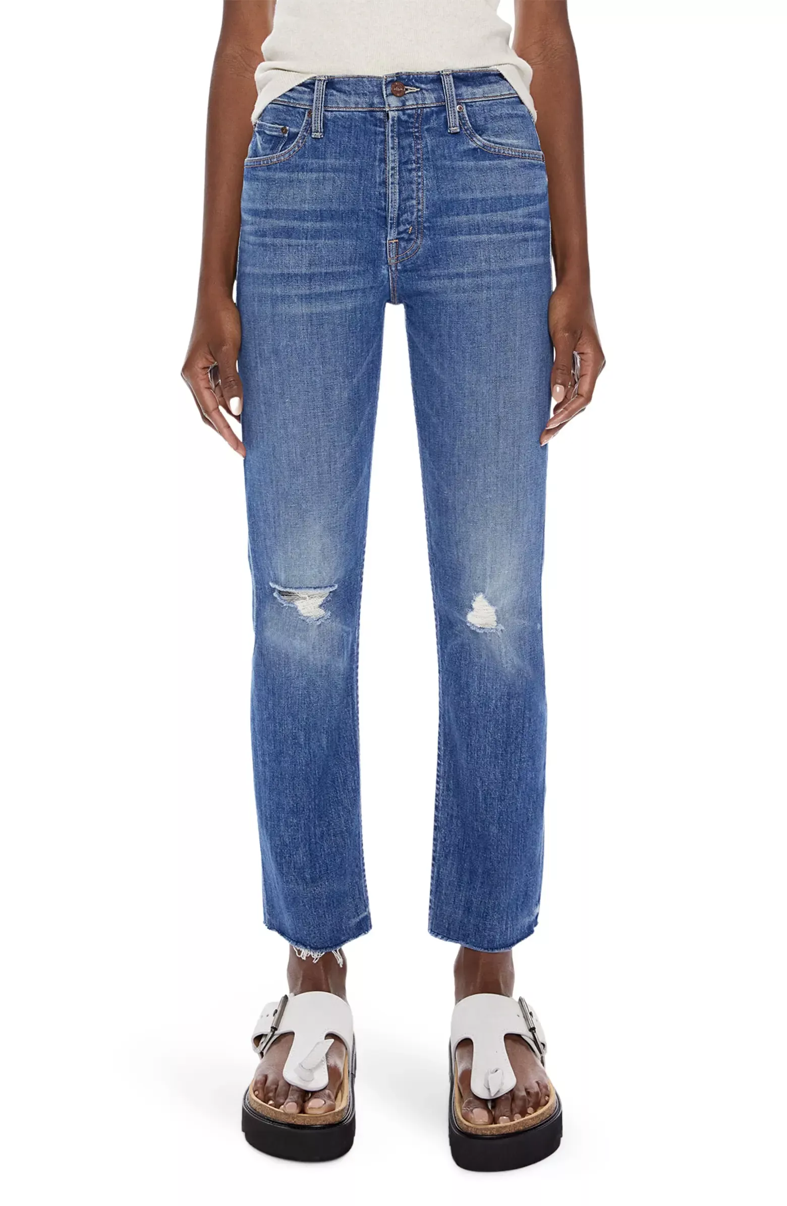 Casey High Waist Ankle Flare Jeans curated on LTK