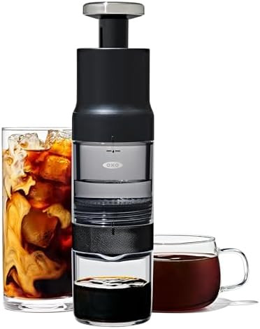 OXO Brew Rapid Brewer - Portable Coffee Maker, Fast Manual Hot & Cold Brew, Small Handheld Brewer... | Amazon (US)