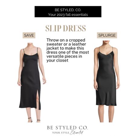 Slip dresses - layer them so May ways for fall and winter 

#LTKFind #LTKstyletip #LTKSeasonal