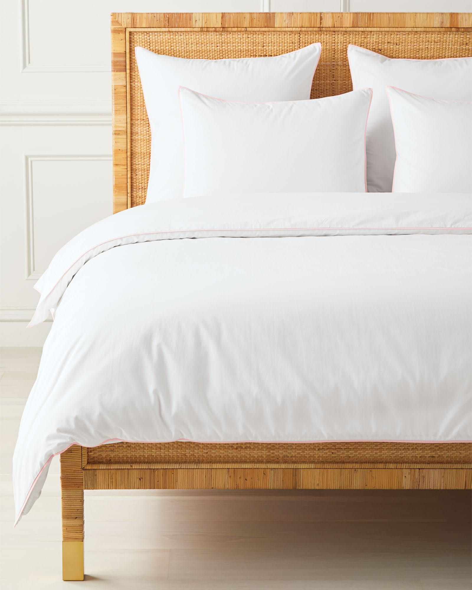 Beach Club Percale Duvet Cover | Serena and Lily