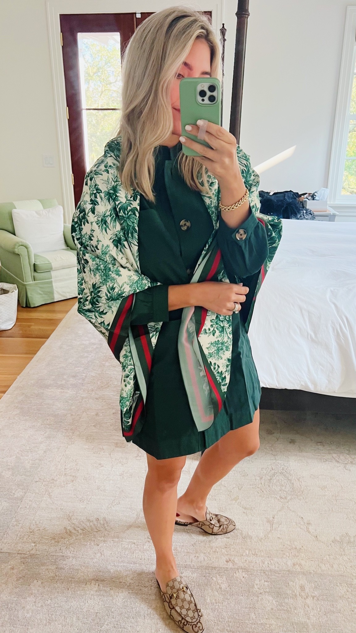 Wearing a M in this dress. Runs a little small!