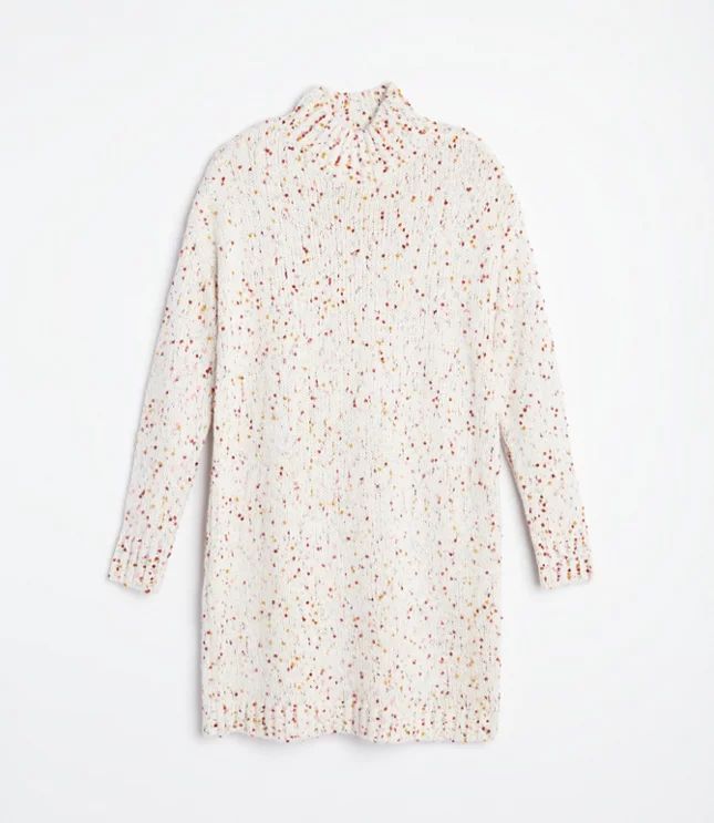 LOFT Plus Flecked Turtleneck Sweater Dress | LOFT