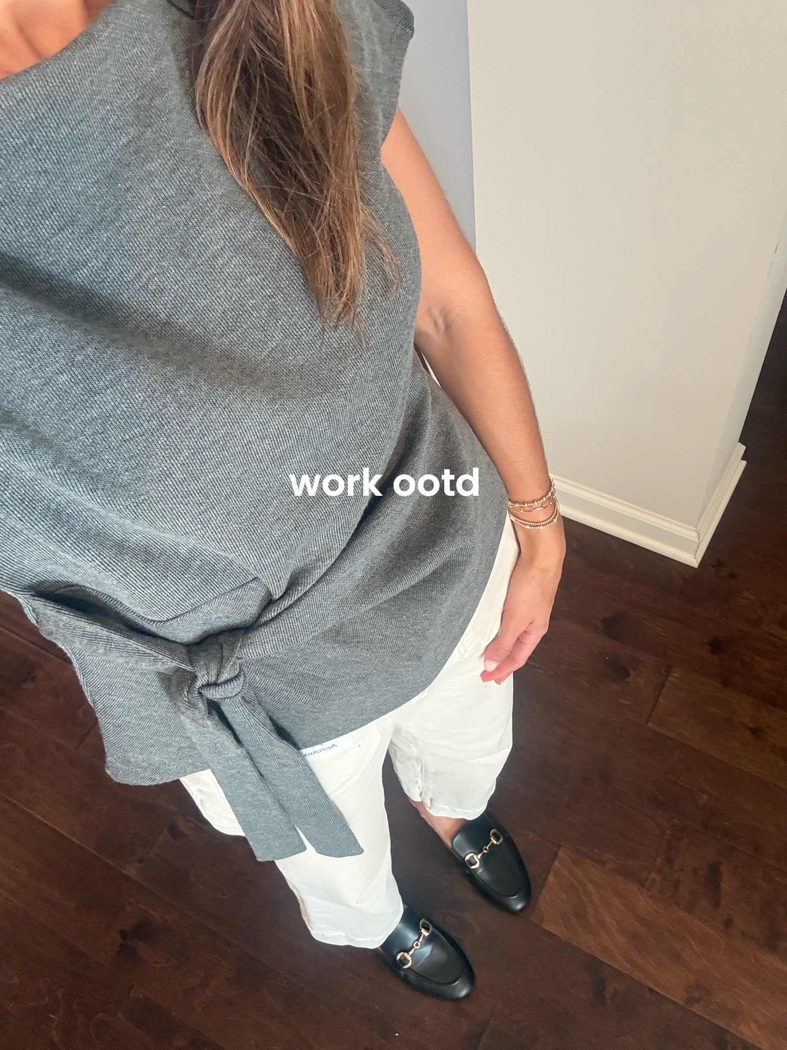 #ootd for work 🩶

#LTKootd #LTKWorkwear #LTKmorningroutine