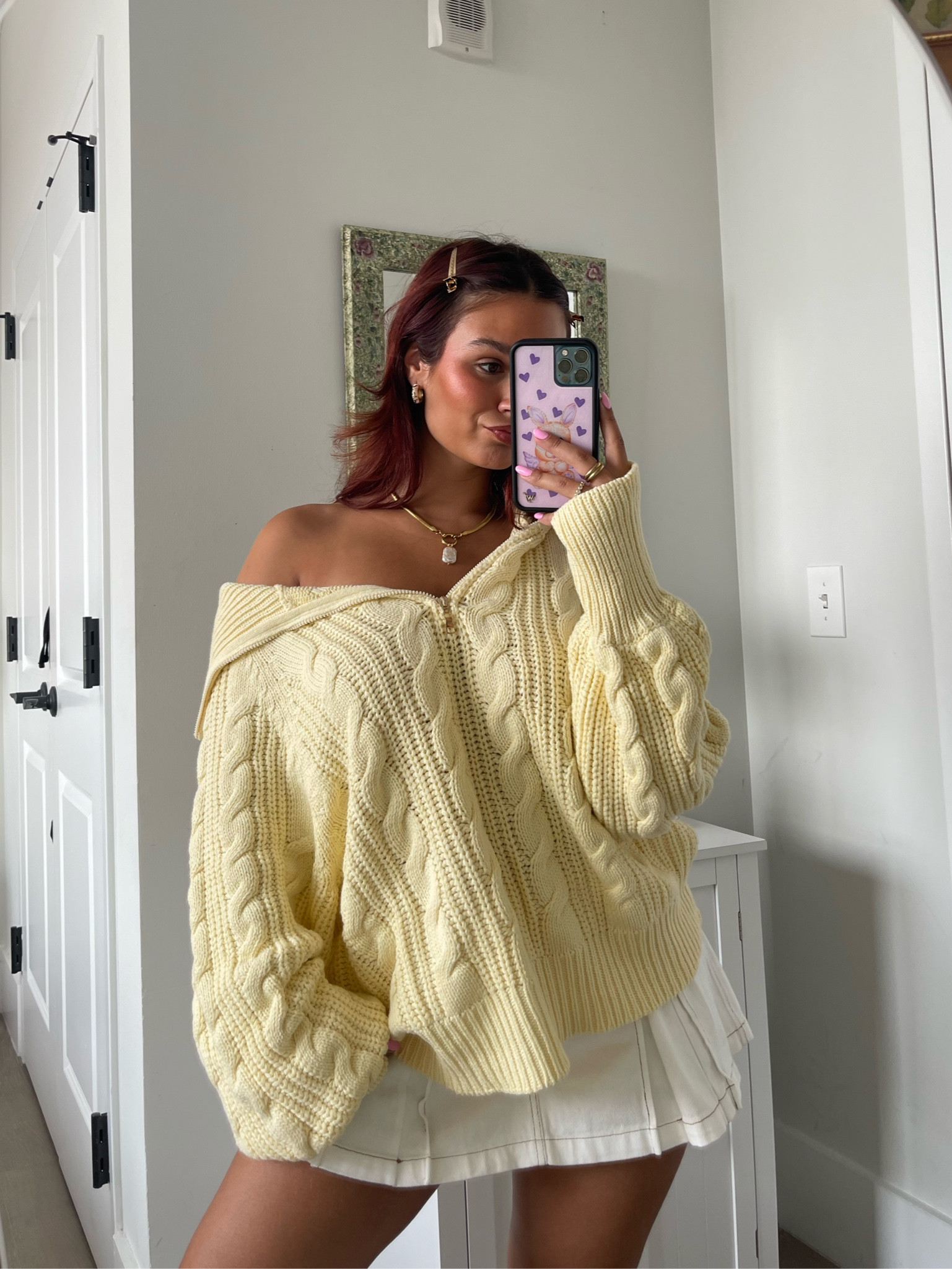 Butter yellow sweater for summer & fall! The perfect back to school look! 

#LTKBacktoSchool