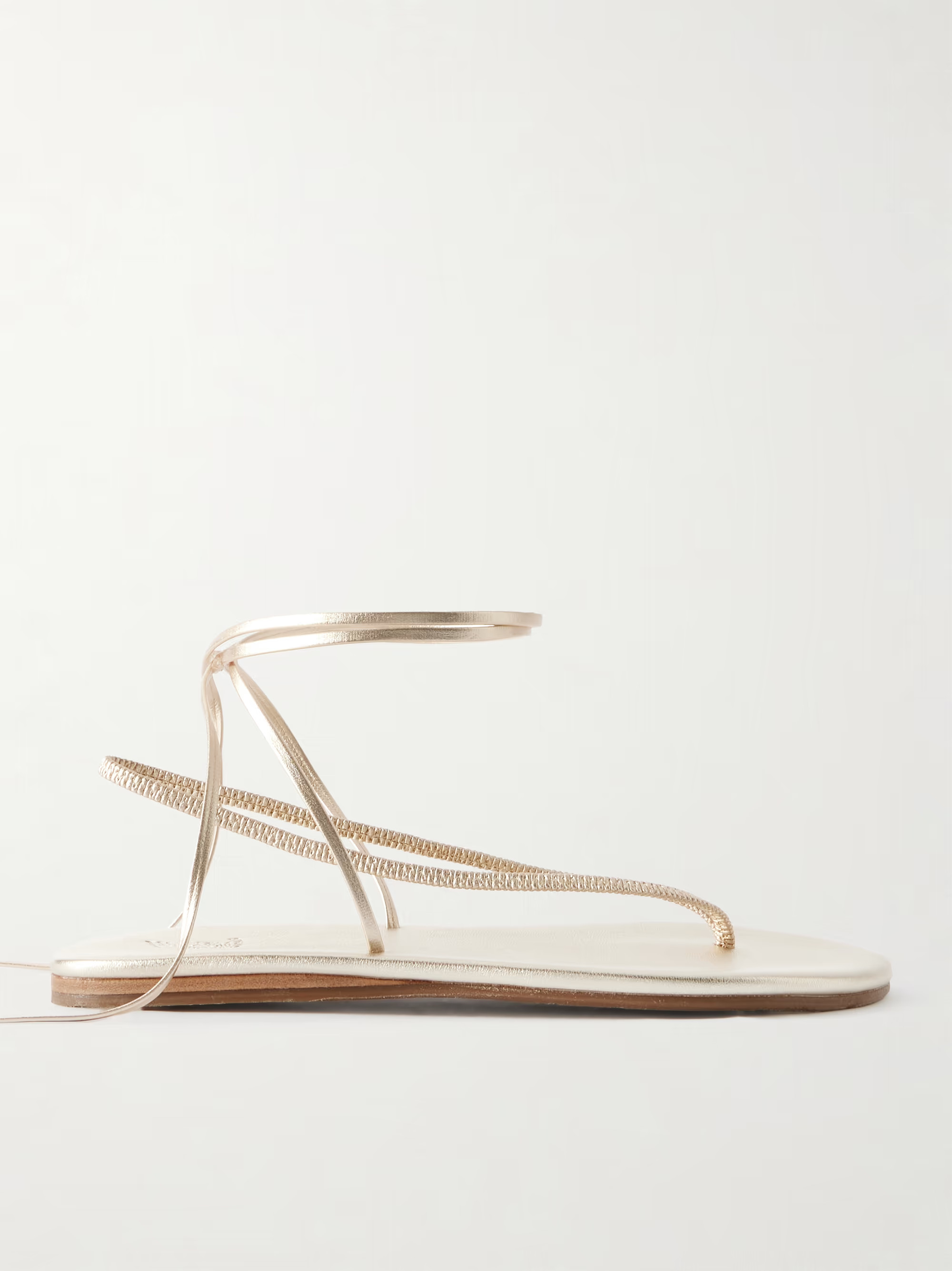 Sfendoni metallic sandals | NET-A-PORTER (UK & EU)