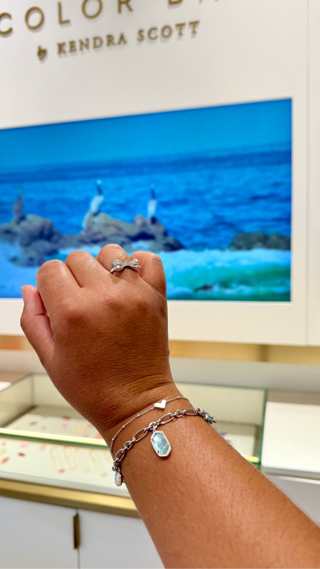 #gifted 
I customized a new piece at the Color Bar courtesy of Kendra Scott at Hilldale Shopping Center in Madison, WI last night! 

This new charm bracelet allows you pick four different stones to personalize it to your liking! It goes well with other gifted KS pieces I received earlier this year.

A customized piece from the Color Bar would make a lovely birthday, bridal, baby shower, or anniversary gift! 

#hilldalepartner #kendrascott #jewelry #charmbracelet 

#LTKOver40 #LTKParties #LTKFindsUnder100