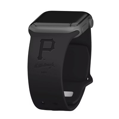MLB Pittsburgh Pirates Wordmark Engraved Apple Watch Band | Target