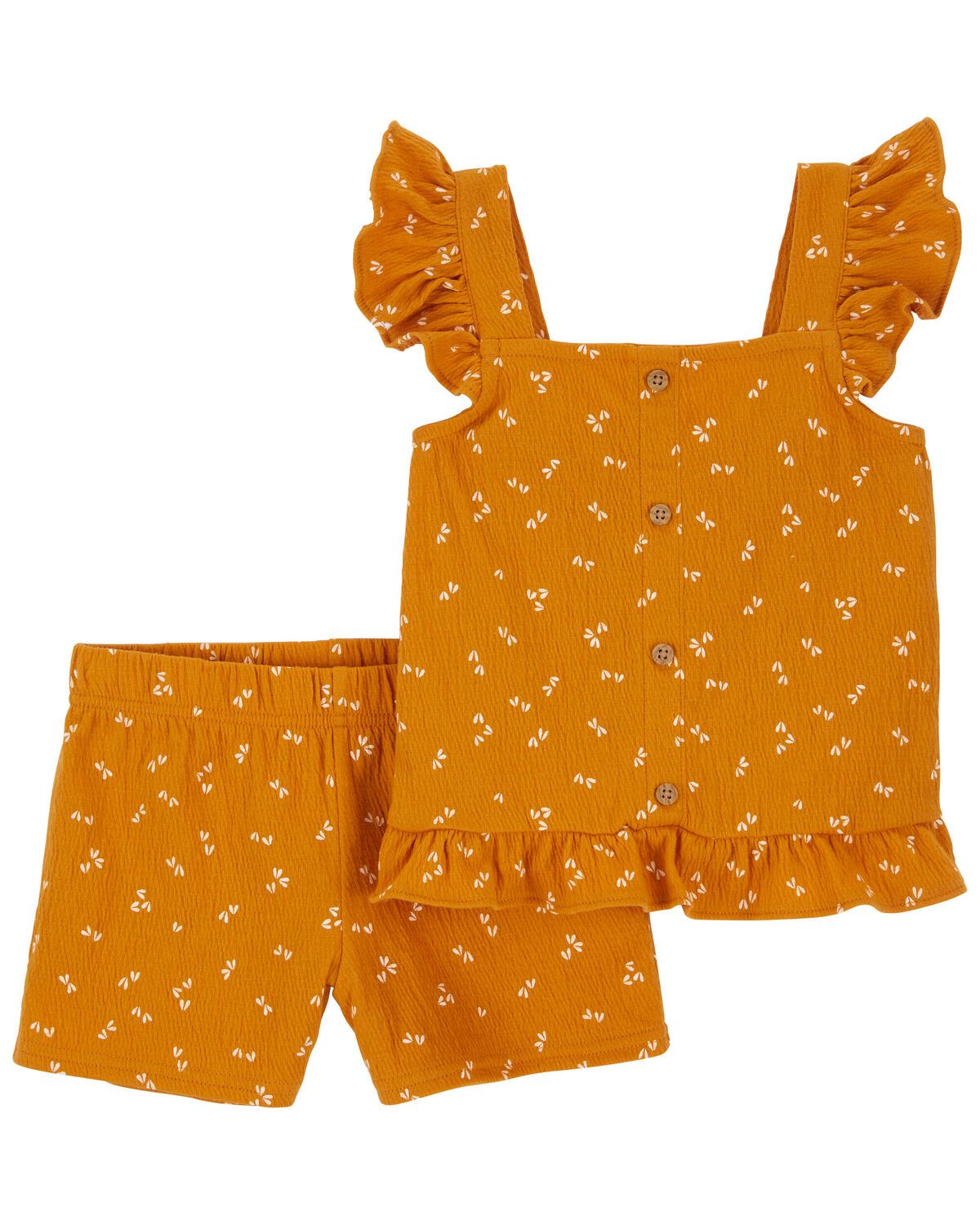 Toddler 2-Piece Floral Crinkle Jersey Outfit Set | Carter's