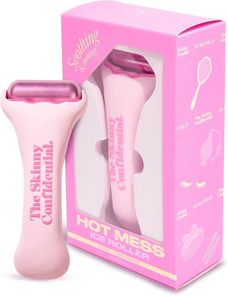 The Skinny Confidential HOT Mess Ice Roller for Face - Facial Roller Skincare Tools Contour, Tigh... | Amazon (US)