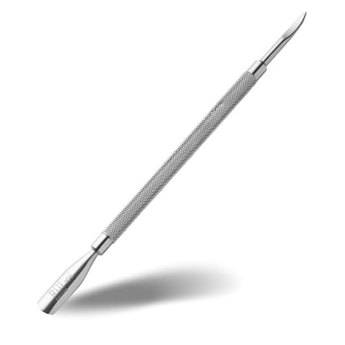 Rui Smiths Pro Cuticle Pusher with 2 Ends - Stainless Steel Manicure Tool - Style 106 | Amazon (US)