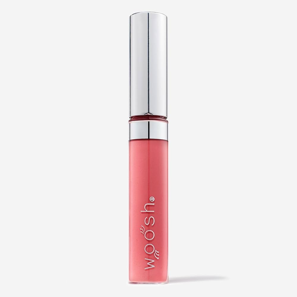 Woosh Beauty, Spin-On Lip Gloss, Hydrating Hyaluronic Acid & Shea Butter, No Fine Lines, Shine Fi... | Amazon (US)