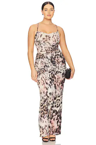 Azula Dress in Warm Leopard | Revolve Clothing (Global)