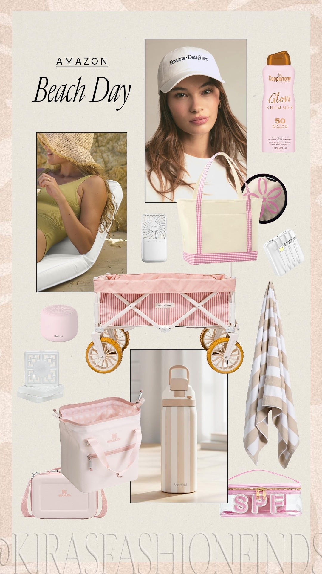 🏖️ These are the little beach-day essentials that make a big difference. From sun protection and cooling accessories to cute storage and hydration must-haves, everything here is equal parts practical and aesthetic. I love finding items that make packing for a beach day easier while still looking put together.

Si estás planeando días de playa, piscina o vacaciones este verano, esta selección me encantó. Tiene varios básicos que ayudan a mantener todo organizado, protegido del sol y listo para disfrutar sin estrés. Además, los tonos suaves y neutros hacen que todo combine perfectamente para ese look de verano tan bonito. 🩷

Follow me on Instagram and YouTube
@kirasfashionfinds

#LTKHome #LTKSeasonal #LTKvlog
