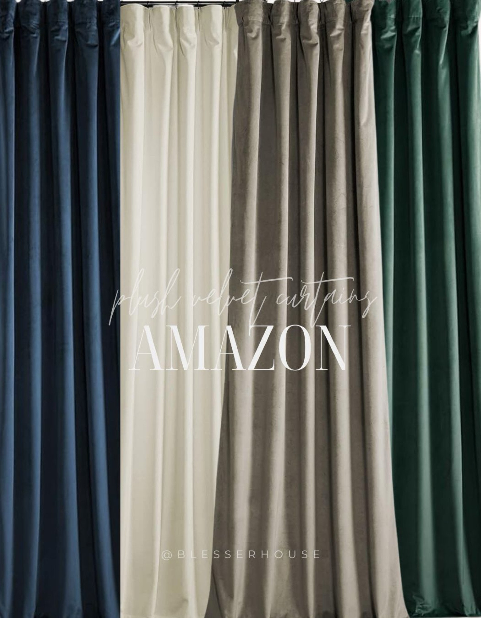 Our favorite Amazon velvet curtains! They’re affordable, good quality, and vibrant colors! 

#LTKHome #LTKSwim