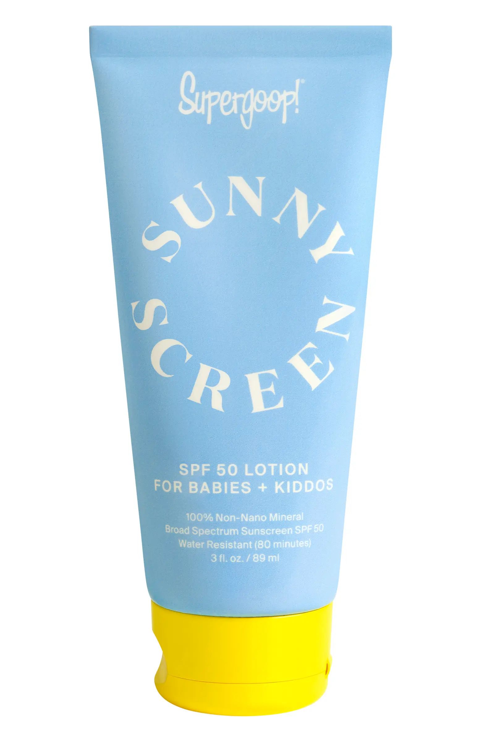 Supergoop! Sunnyscreen Face & Body Lotion Broad Spectrum SPF 50 Sunscreen | Nordstrom