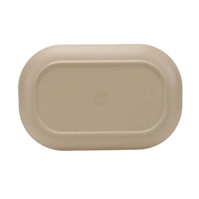 Better Homes & Gardens Bamboo Melamine Tray Olive Finish | Walmart (US)