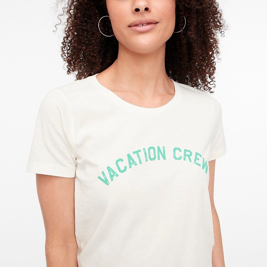 "Vacation crew" graphic tee | J.Crew Factory