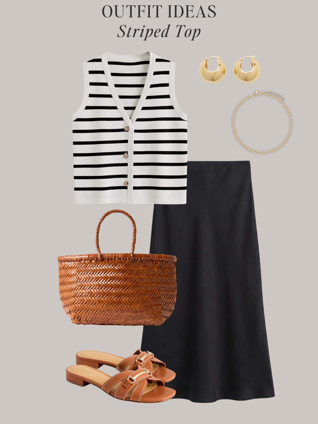 6 Minimal Chic outfits with a black striped top ☀️ Coming Soon!  The NEW Minimal Chic Summer Capsule Wardrobe will be published on May 4.  Look effortless and refined wearing these outfits featuring a black striped top.  All the clothes, shoes and accessories will be in the Minimal Chic Summer Capsule ✔️ 

#quietluxury #oldmoney #effortlessstyle #capsulewardrobe #outfitinspo 

 #LTKootd #LTKOver40