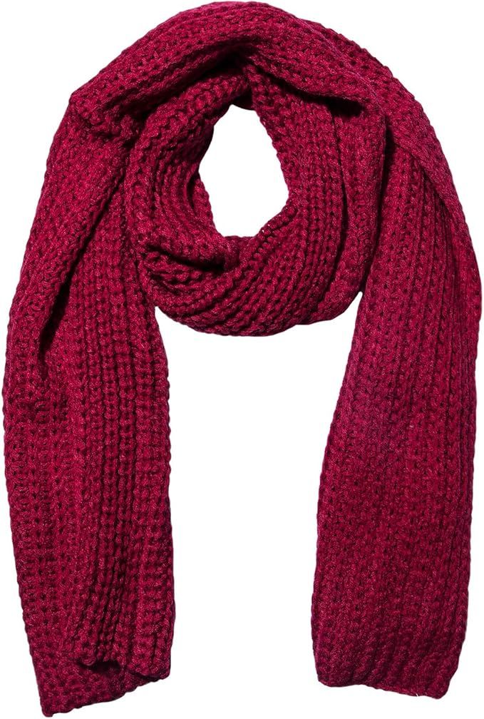 Women And Mens Winter Thick Cable Knit Wrap Chunky Long Warm Scarf | Amazon (US)