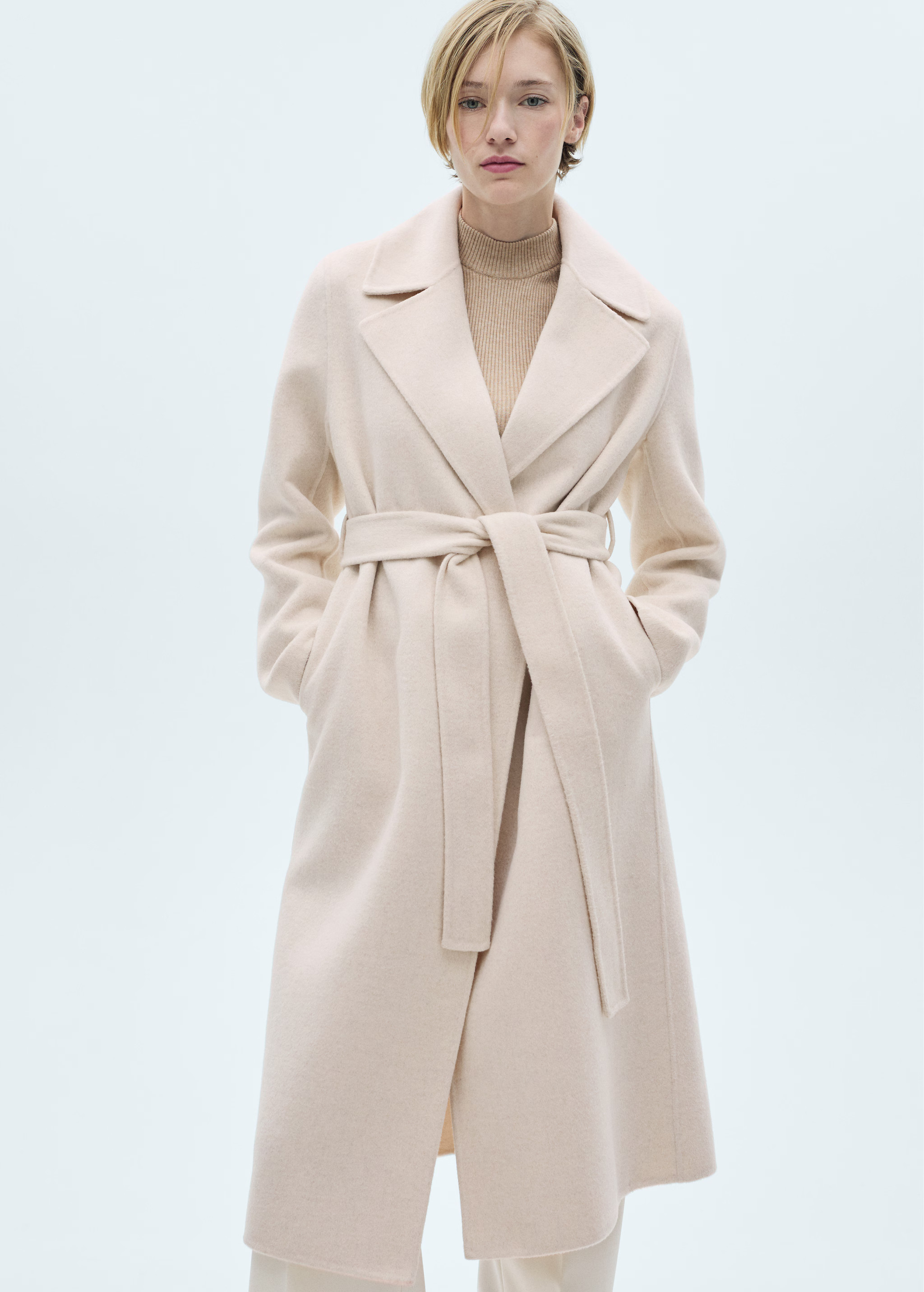 Belt handmade coat | Mango (US/MX/AU)